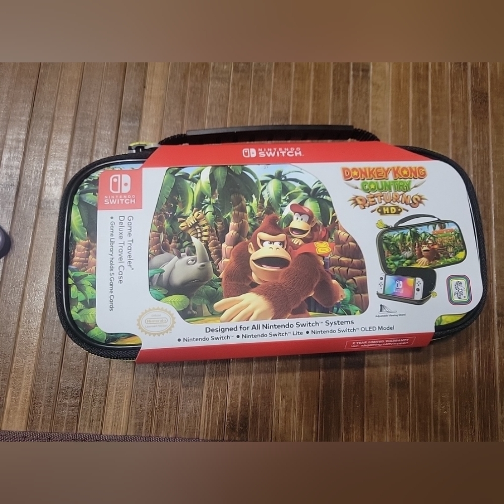 Nintendo Switch Game Traveler Case Donkey Kong Country Returns